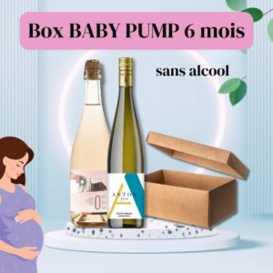 box de vin sans alcool pour la grossesse- 6 mois d'abonnement