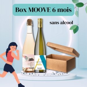 box de vin sans alcool pour les sportifs - 6 mois d'abonnement