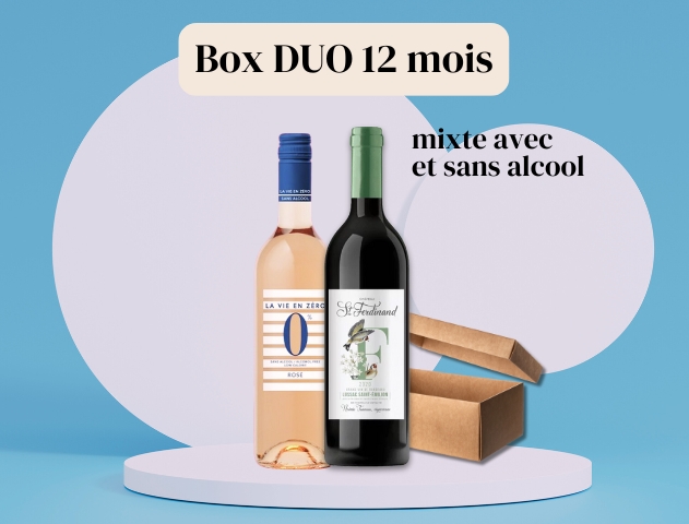 box de vin pour les flexi buveurs 12 mois